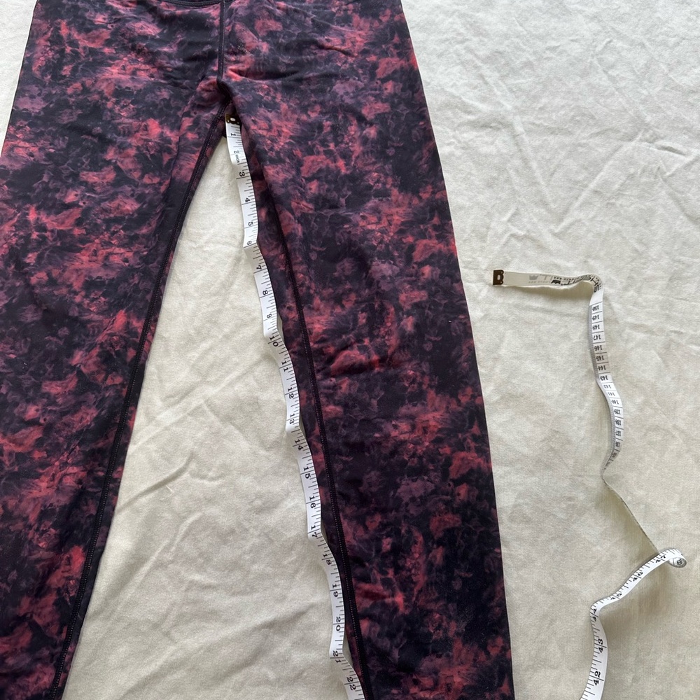 ZYIA Red and Black Leggings